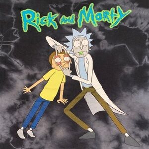 Rick & Morty Tie Dye Shirt